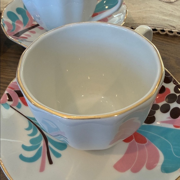 Lenox x Kate Spade Gwinnett Lane Creme Tea Cup & Saucer Set - Picture 3 of 8